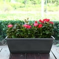 thumbnail image 6 of Hariumiu Garden Large Capacity Vegetable Planter Flower Pot, Drain Hole Design Rectangular Pot Sill Planter Box Garden Supplies, 6 of 13
