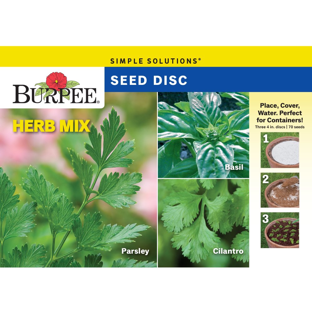 Burpee Herb Mix Herb Seed Disc Small, 1pack