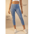 thumbnail image 7 of Women’s Melange Seamless Leggings, Moisture Wicking Comfortable Activewear, 7 of 7