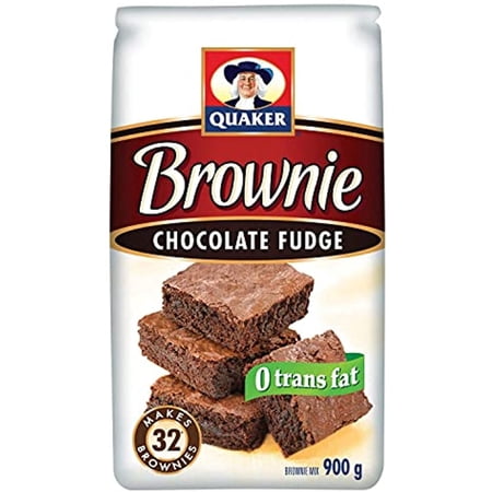Quaker Chocolate Fudge Brownie Baking Mix, 900G/31.7 Oz., {Imported From Canada}