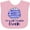 AD-Pink, variant on Inktastic I'm So Cute, I Must Be Greek Sunflower Boys or Girls Baby Bib