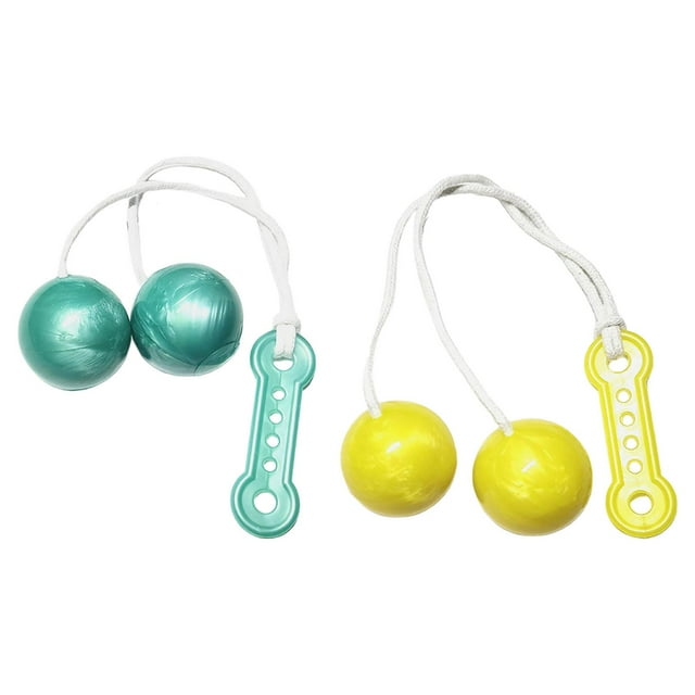 2x Bolas Oscilantes Sunnimix en una Cuerda Juguetes de Bolas Oscilantes para regalo de cumpleaños