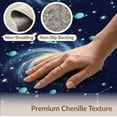 thumbnail image 6 of ODIKA 2'x3' Washable Throw Rug Stars Themed Planets Astronomy Educational Starry Galaxy for Hallway, Study Room, Non-Slip Low Profile, Flatwoven, 6 of 7