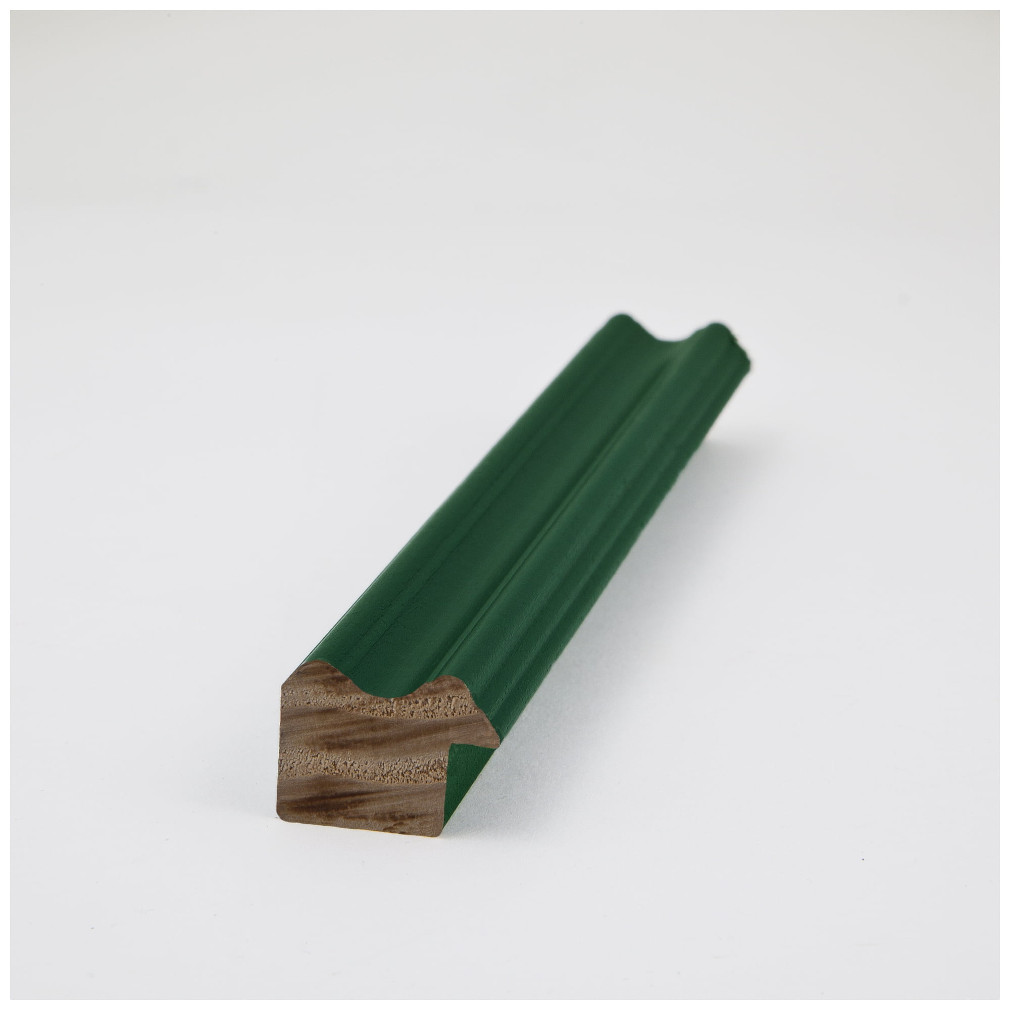 ArtToFrames 18" x 24" Green Picture Frame, 18x24 inch Green Wood Poster Frame (WOM-4157)