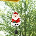 thumbnail image 2 of Christmas Santa Wind Chime Garden Metal Wind Bell Tube Hanging Ornament for Indoor Decoration Outdoor Suitable丨C, 2 of 5
