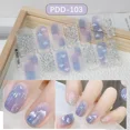 thumbnail image 1 of Pegatinas de uñas de Gel semicuradas, pegatinas de cobertura completa, tiras de fabricación de parches de Arte de uñas de Gel, manicura DIY, impermeables, P3W2, 1 of 7