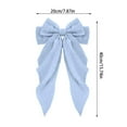thumbnail image 2 of Elegant Chiffon Hair Barrettes Large Bow Clip for Women Stylish Polka Dot Spring Hair Accessories for, 2 of 3