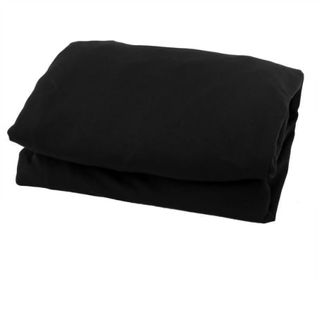 Shaped Cocktail - Wedding Polyester Round Shaped Cocktail Table Cloth Cover Decor Black 60 x 110cm