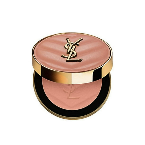 Rubor Yves Saint Laurent Polvo Compacto Linea Make Me Blush Color 24 Sunstone Coral Suave Tamaño Grande Contenido 6 Gramos con Empaque Couture