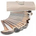 thumbnail image 1 of Make up Brushes, 18 Pcs Professional Makeup Brush Set Synthetic Kabuki Face Blush Lip Eyeshadow Eyeliner Foundation Powder Cosmetic Brushes Kit with P, 1 of 5