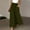 1# Army Green my orders placed, variant on Dyegold Split Leg Pants For Women Plus Size Wide Leg High Waist Yoga Pants Casual Loose Summer Flowy Boho Beach Palazzo Pant