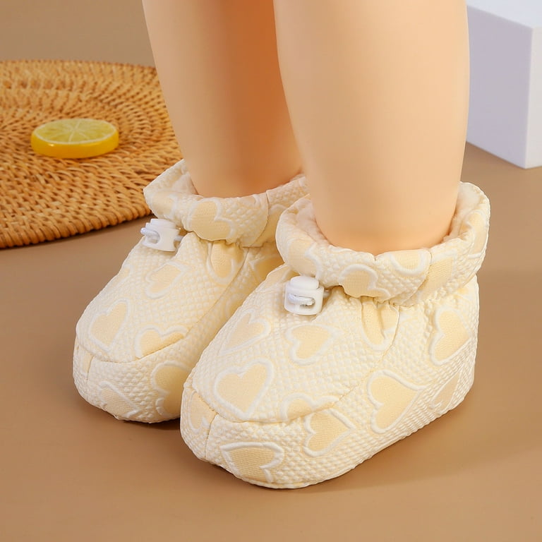 Toddler Girl Shoes Size 7C Baby Shoes Comfortable Soft Sole Toddler Shoes Warm Baby Toddler Shoes Cotton Boots Sock Shoes Toddler Size 9.5 Shoes Boys