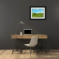 thumbnail image 3 of McLoughlin, James 24x19 Black Ornate Wood Framed with Double Matting Museum Art Print Titled - Farmscape Photo III, 3 of 4