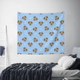 thumbnail image 6 of Balery Terrier Pattern Tapestry 60x51 Inches - Large Wall Hanging Tapestry for Bedroom, Living Room, Dorm Decor - Artistic and Aesthetic Room Decor, 6 of 9