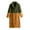 Coffee##1, variant on Sherpa Jacket for Women Faux Fur Long Coat Thicken Overcoat Winter Warm Oversized Jacket Color Block Parka Outwear Cardigan
