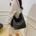 thumbnail image 3 of Mujer All-Match Tote Handbag Oxford Cloth Simple Daily Bags con bolso (negro), 3 of 9