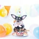 thumbnail image 2 of Peluche de cachorro para perro, juguete de cumpleaños para perro, almohada de hueso para perro, suministros para fiesta de cumpleaños de perro, 2 of 6