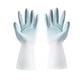 thumbnail image 1 of Guantes de limpieza para lavavajillas, guantes de cocina reutilizables que no dañan la piel con forro flocado de algodón, antideslizantes Ormromra CPB-DE-WX257-4, 1 of 6