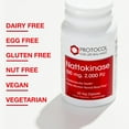 thumbnail image 6 of Protocol For Life Balance - Nattokinase 100 mg - 2,000 Fibrinolytic Units of Enzyme Activity to Support Heart Health, Circulation, and Normal Blood Flow, Enhanced Formula Supplement - 60 Veg Capsules, 6 of 8