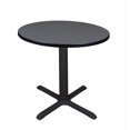 thumbnail image 1 of Regency TB30RNDGY 30 In. Round Cain Lunchroom Table - Grey, 1 of 2