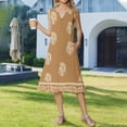 thumbnail image 4 of Summer Dresses for Women 2026 Flowy Aline Sleeveless V Neck Dress Casual Solid Sundress, 4 of 6