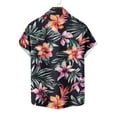 thumbnail image 7 of Xcmzpl Men's Hawaiian Shirt Short Sleeve Button Down Shirts Casual Summer Dress Shirt with Chest Pocket Camp Collar S-5XL, 7 of 7