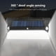 thumbnail image 4 of Ideal para exteriores, patios, cercas, porches y garajes. Lámparas solares de pared. Materiales, sensor de movimiento. Luminaria solar decorativa para exteriores. Luz solar., 4 of 6