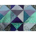 thumbnail image 5 of oneOone Cotton Cambric Light Blue Fabric Quilt Patchwork Craft Projects Decor Fabric Printed By The Yard 56 Inch Wide, 5 of 5