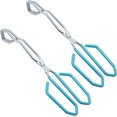 thumbnail image 1 of Scissor Cooking Tongs 11-inch Stainless Steel Scissor Style Tongs, Set Of 2 Blue 11, 1 of 4
