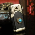 thumbnail image 6 of Kerosene lighter, Top Metal Pocket Lighter Daily Use, Sold Without Fuel.,SKU01017-红古铜拉丝, 6 of 8