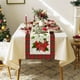 thumbnail image 4 of Camino de mesa navideño de 33 x 183 cm para decoración de cocina, cenas, fiestas de cumpleaños, decoración del hogar, camino de mesa de poliéster., 4 of 6