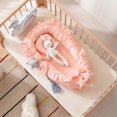 thumbnail image 1 of Nido de algodón extraíble para cama de bebé, cuna con almohada, colchón de cuna para niño pequeño, regalo para recién nacido, 88x50x15cm Fivean unisex, 1 of 2