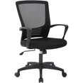 thumbnail image 1 of BestOffice Ergonomic Office Chair – Adjustable Height, Swivel, 250 Lb Capacity, Black Manager, 1 of 8