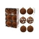 thumbnail image 3 of Christmas Decorations 6 Piece Flocked Christmas Balls Christmas Decoration SetMultiple Styles Of Christmas Tree Decorations Can Also Be Used For Other Party, 3 of 6