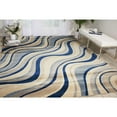 thumbnail image 2 of Nourison Somerset Ivory Blue Area Rug ST81 2' x 2'9", 2 of 4