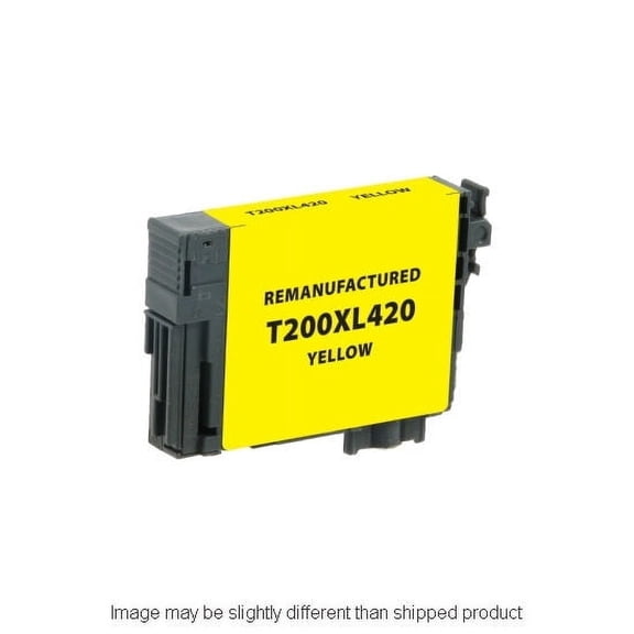 REPL EPSON T200XL420-S HI YLD YELLOW INK, COMPATIBLE, 550 yield