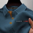 thumbnail image 4 of SOOMLON Dress Shirts for Men Short Sleeve Big and Tall Button Lapel Shirt Cooling Stretchy Pullover Travel Work Wear, 4 of 6
