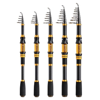 Zebco Rhino Tough Cross-Weave Glowtip Spinning Fishing Rod, 6-Foot