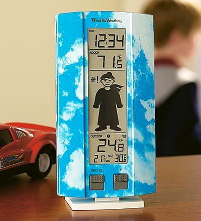 My First Weather Station w Boy Motif by Plow & Hearth