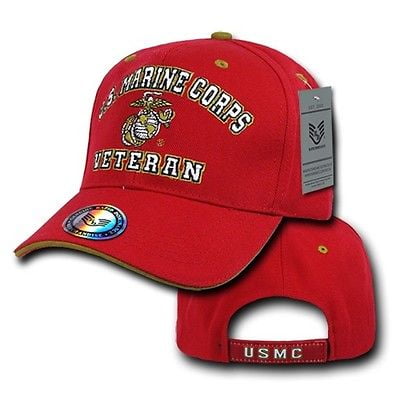United States Marines USMC Combat US Military Veteran Vet Baseball Ball Hat Cap