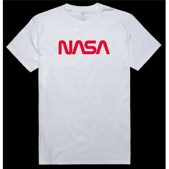 Worm Graphic T-Shirt, White - Extra Large