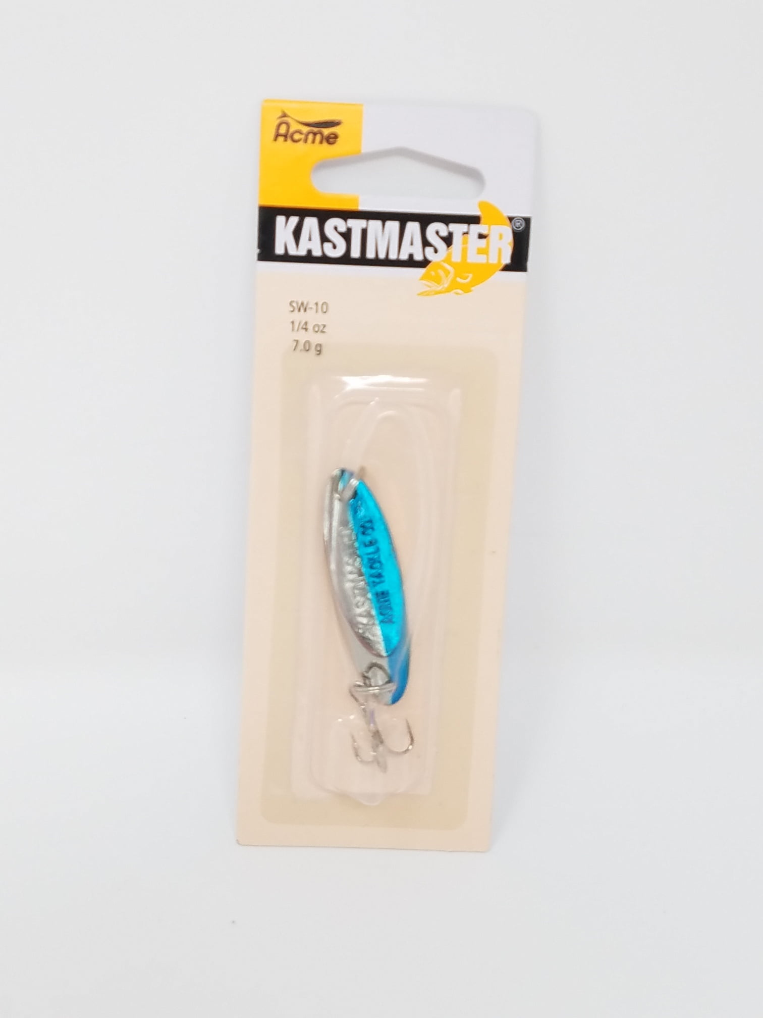 Acme Kastmaster with Tube Tail 2 oz Chrome/Fluorescent Red