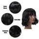 thumbnail image 4 of Human Pelo Pelucas para Mujeres 14" Negro Rizado Peluca con Peluca Gorro, 4 of 7