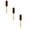 Khaki 3PCS, variant on JHEHF Mini Beard Comb Hair Brush for Men Mini Styling Brush Hair Grooming Tool for Travel and Daily Beard Care
