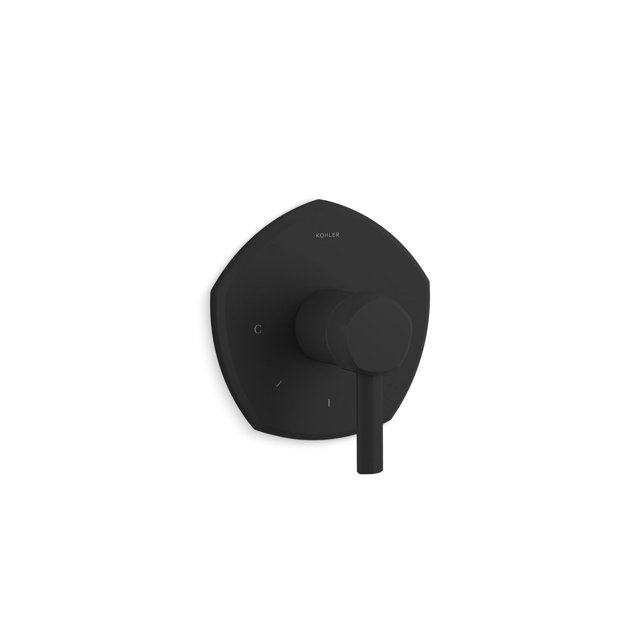 Moldura de válvula termostática Kohler T27040-4-BL OCCASION™ Matte B
