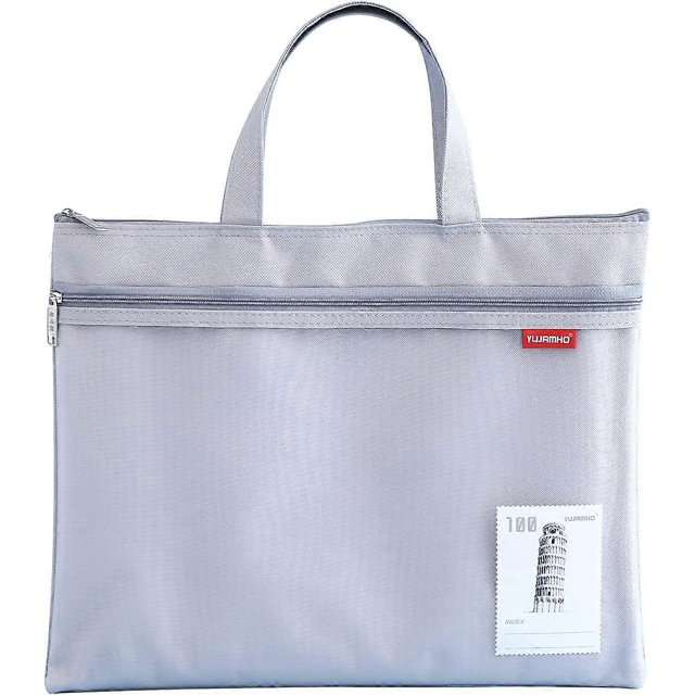 Bolsa con cremallera Pendancy de 35 x 28 cm, resistente al agua, ideal para herramientas, carpetas ligeras, organizador de documentos, neceseres y almacenamiento de accesorios.