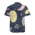 thumbnail image 3 of High Quality Hawaiian Shirts for Men Short Sleeve Aloha Beach Shirt Floral Summer Casual Button Down Shirts Blouses E4H27W, 3 of 7