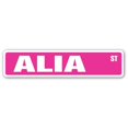 thumbnail image 1 of SignMission SS-ALIA 4 x 18 Po. Panneau de Rue pour Chambre d'Enfants - Alia, 1 of 1