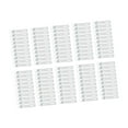 thumbnail image 3 of 100 Uds Sujetadores de Gancho Macarena Montados en la Pared para Azulejos Aluminio 9x02x16cm, 3 of 8