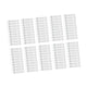 thumbnail image 3 of 100 piezas de herrajes para colgar exhibidores de azulejos, fáciles de instalar, sujetadores de gancho montados en la pared Aluminio 9x02x16cm, 3 of 9